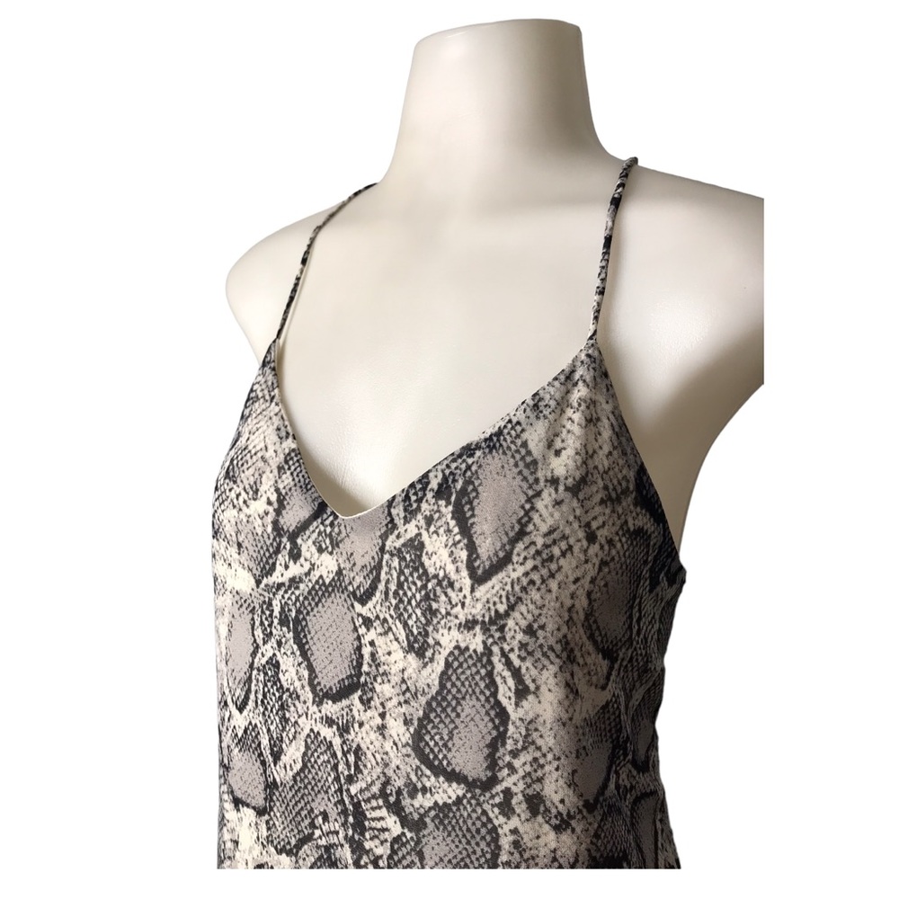 Style Rack | Spaghetti strap snake print tank top • - Picture 3 of 8